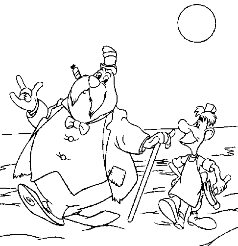 Раскраска: морж (Животные) #16465 - Бесплатные раскраски для печати