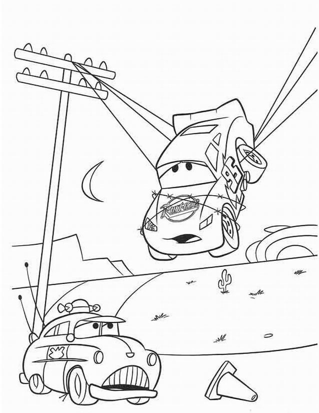 Раскраска: Баньоль (Автомобили) (Анимационные фильмы) #132527 - Бесплатные раскраски для печати