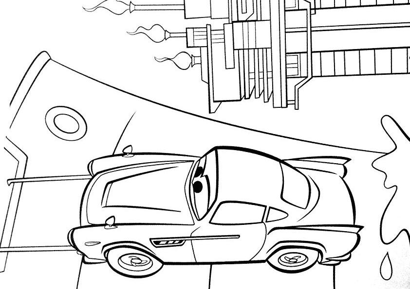 Раскраска: Баньоль (Автомобили) (Анимационные фильмы) #132568 - Бесплатные раскраски для печати
