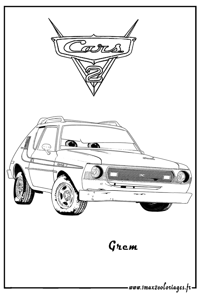 Раскраска: Баньоль (Автомобили) (Анимационные фильмы) #132598 - Бесплатные раскраски для печати