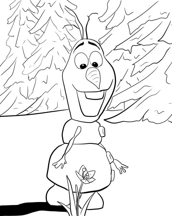Раскраска: Снежная королева (Анимационные фильмы) #71729 - Бесплатные раскраски для печати