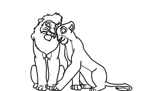 Раскраска: Король Лев (Анимационные фильмы) #73910 - Бесплатные раскраски для печати