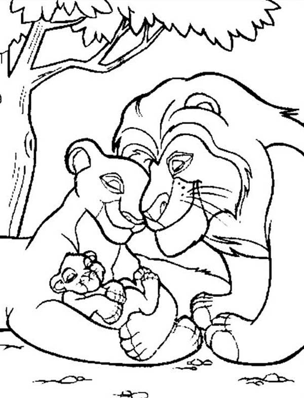 Раскраска: Король Лев (Анимационные фильмы) #74004 - Бесплатные раскраски для печати