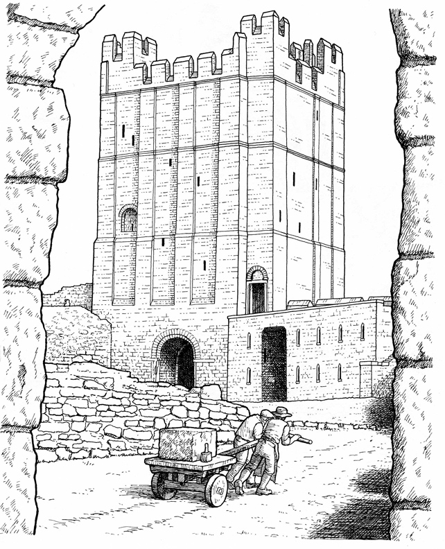 Раскраска: Замок (Здания и Архитектура) #62292 - Бесплатные раскраски для печати