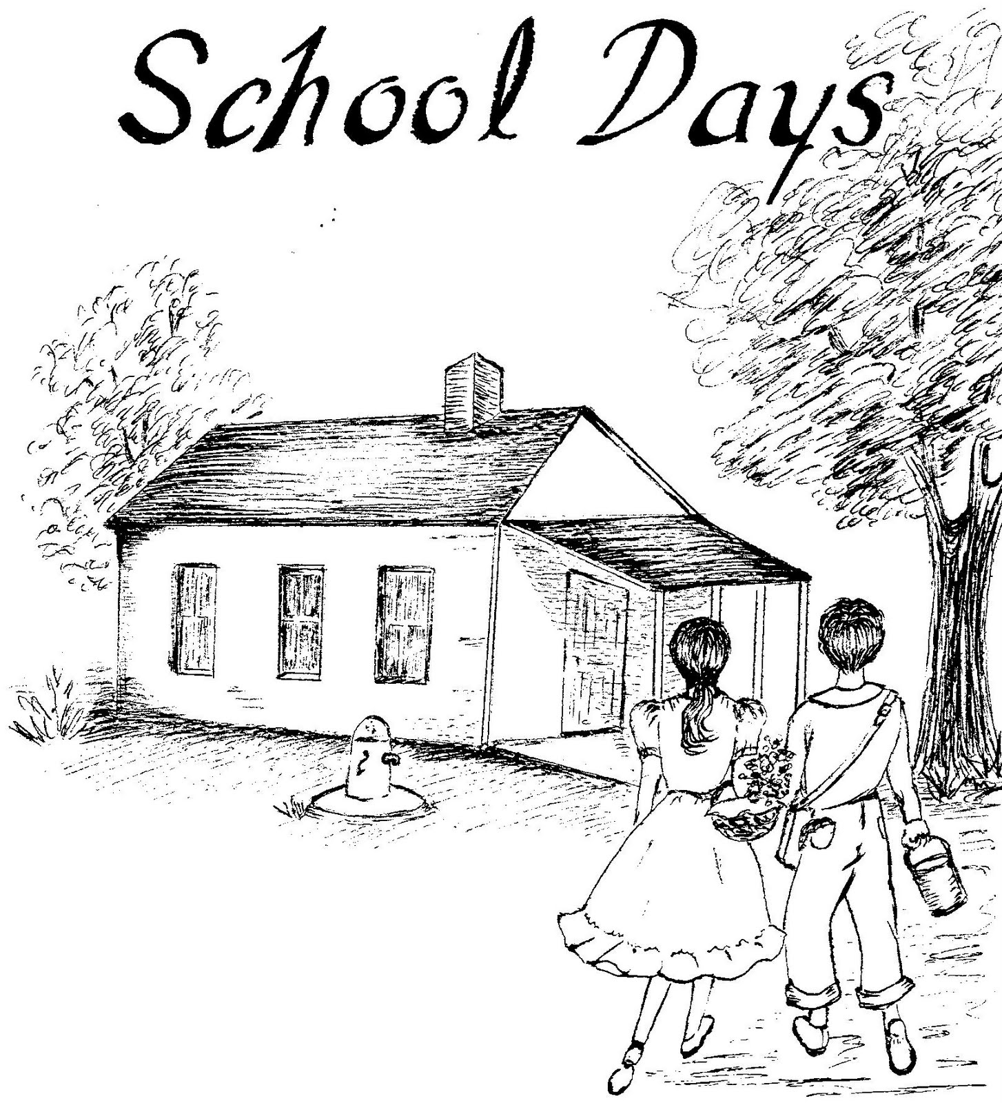 Раскраска: школа (Здания и Архитектура) #66901 - Бесплатные раскраски для печати