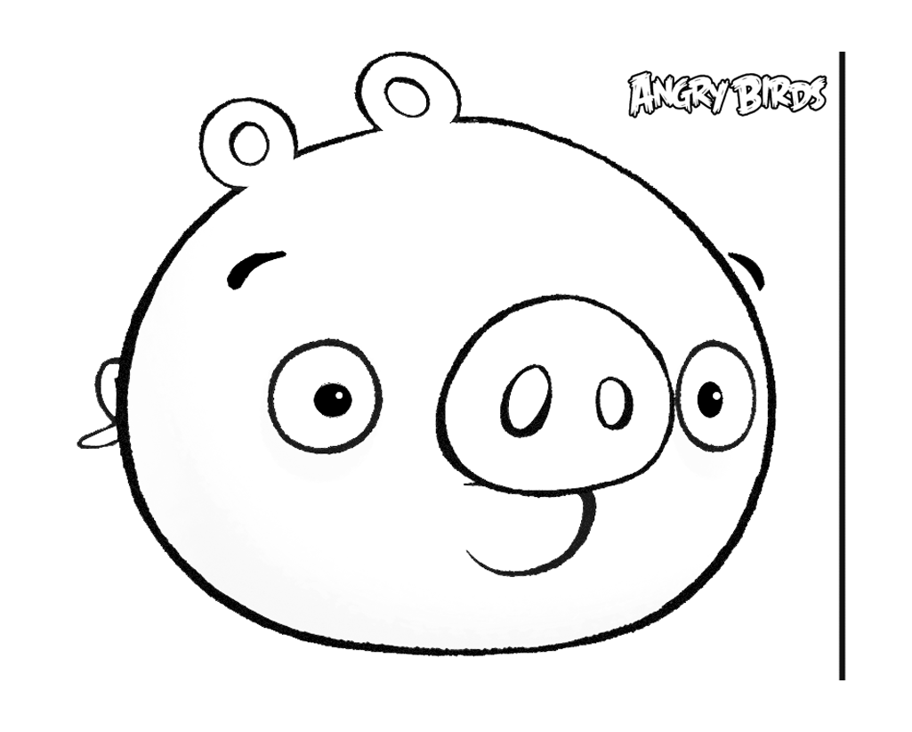 Раскраска: Angry Birds (мультфильмы) #25044 - Бесплатные раскраски для печати