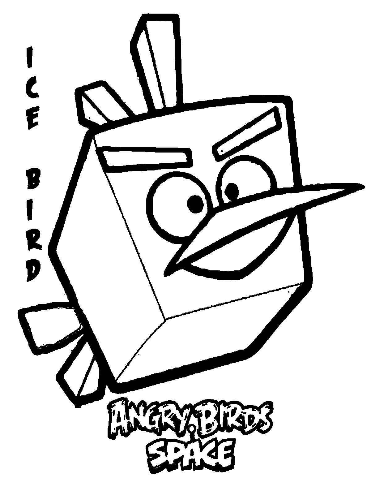 Раскраска: Angry Birds (мультфильмы) #25084 - Бесплатные раскраски для печати