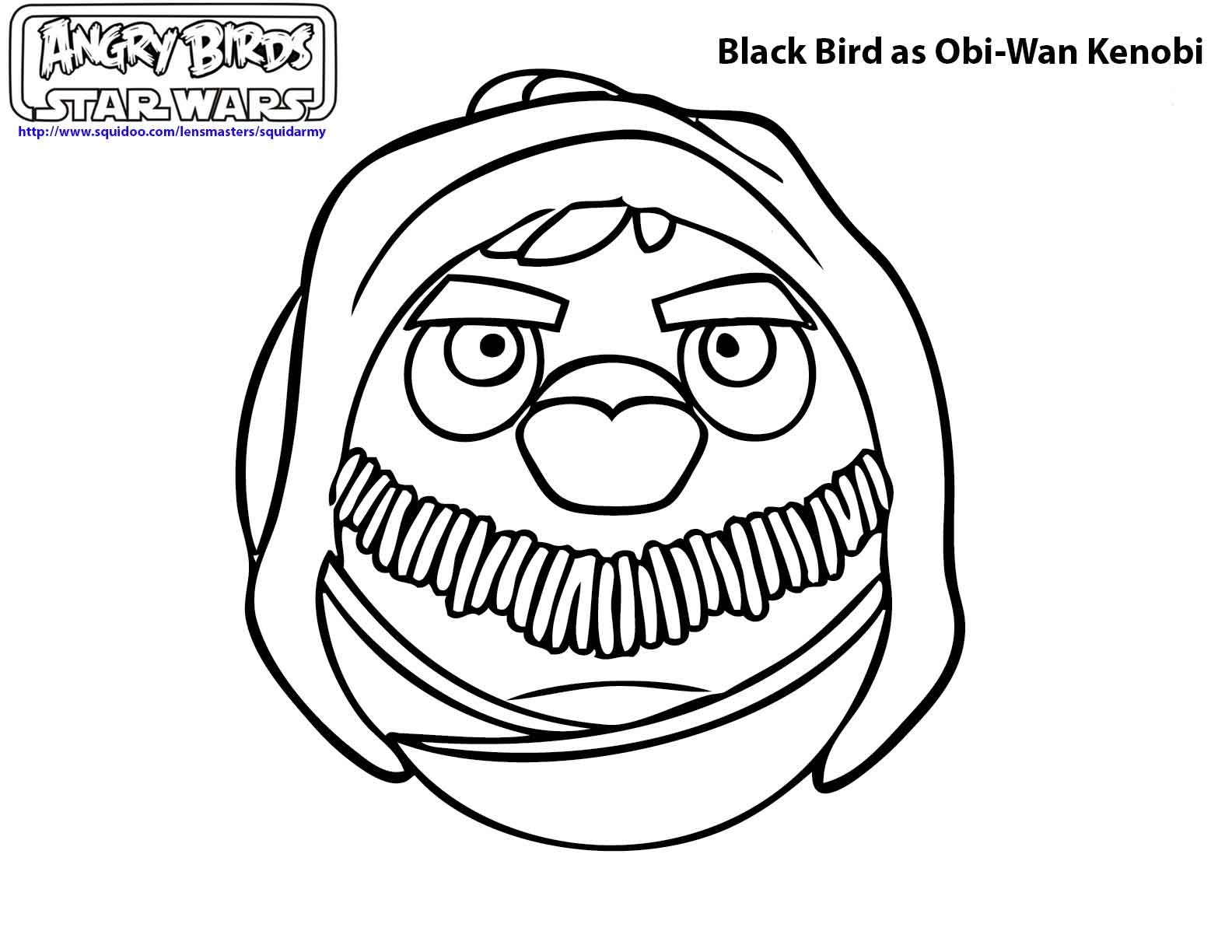 Раскраска: Angry Birds (мультфильмы) #25115 - Бесплатные раскраски для печати
