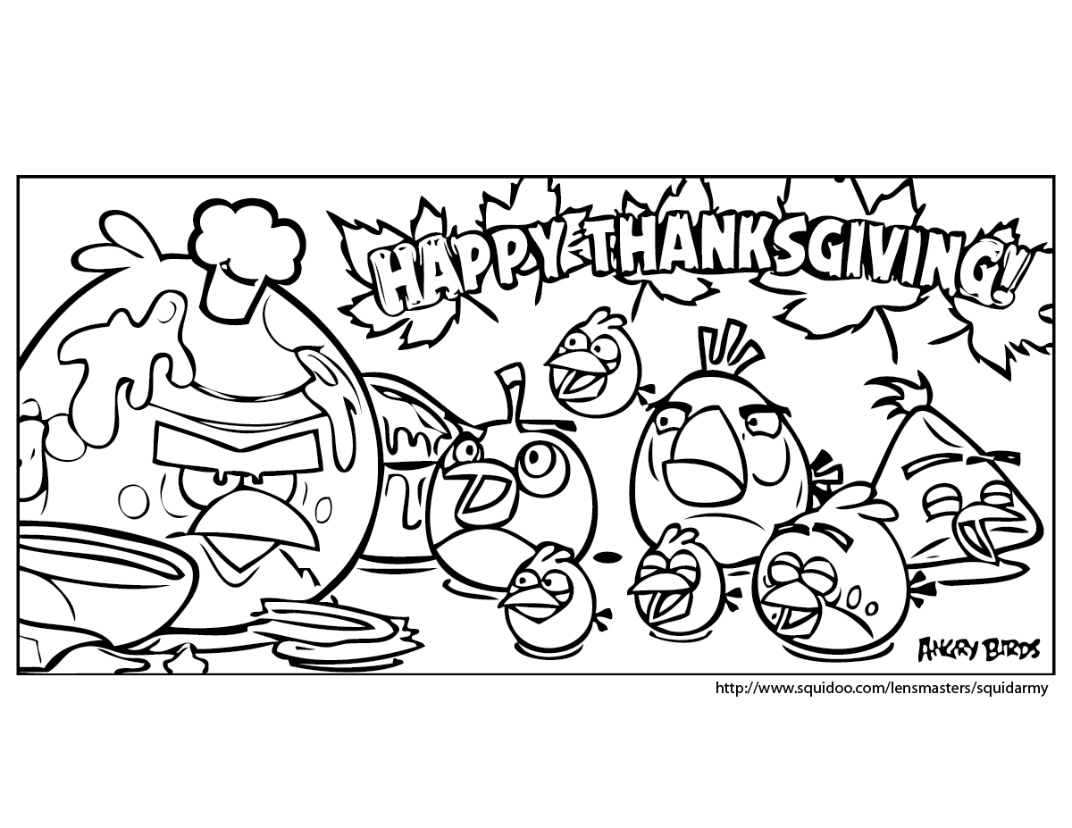Раскраска: Angry Birds (мультфильмы) #25147 - Бесплатные раскраски для печати