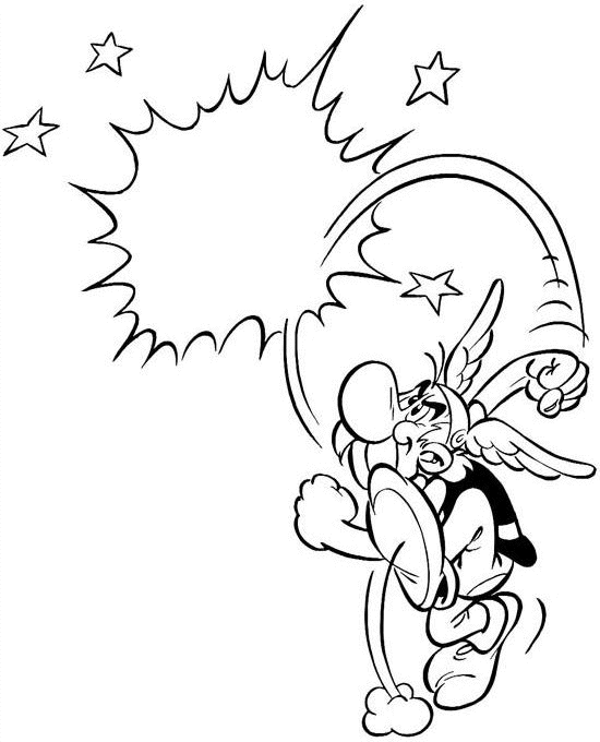 Раскраска: Астерикс и Обеликс (мультфильмы) #24505 - Бесплатные раскраски для печати