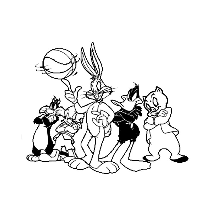 Раскраска: Baby Looney Tunes (мультфильмы) #26622 - Бесплатные раскраски для печати