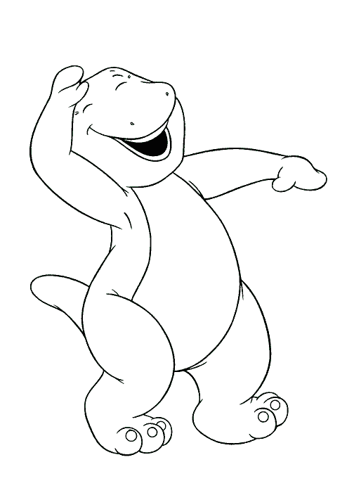 Раскраска: Барни и его друзья (мультфильмы) #40945 - Бесплатные раскраски для печати