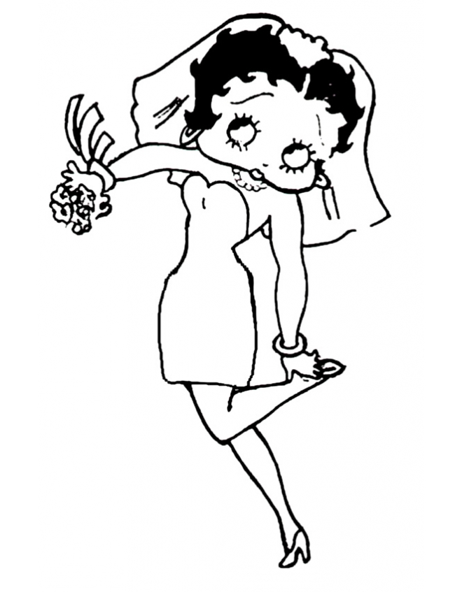 Раскраска: Бетти Буп (мультфильмы) #25992 - Бесплатные раскраски для печати