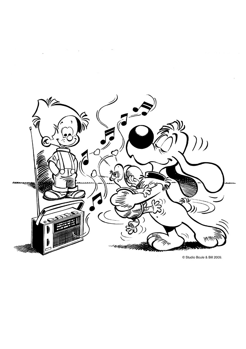 Раскраска: Болл и Билл (мультфильмы) #25379 - Бесплатные раскраски для печати