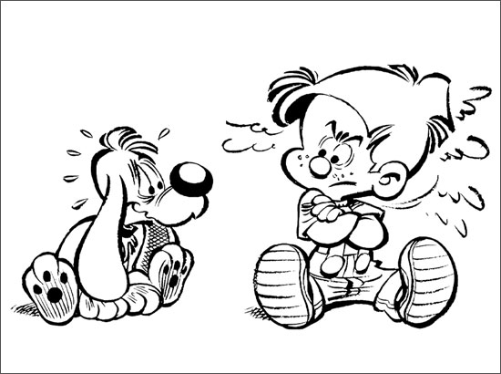 Раскраска: Болл и Билл (мультфильмы) #25382 - Бесплатные раскраски для печати