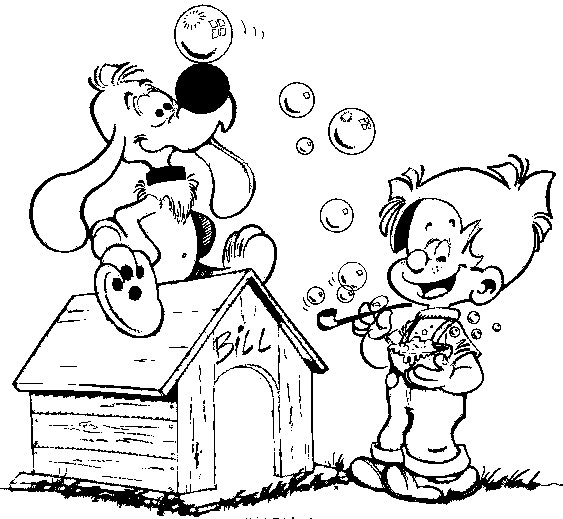 Раскраска: Болл и Билл (мультфильмы) #25383 - Бесплатные раскраски для печати