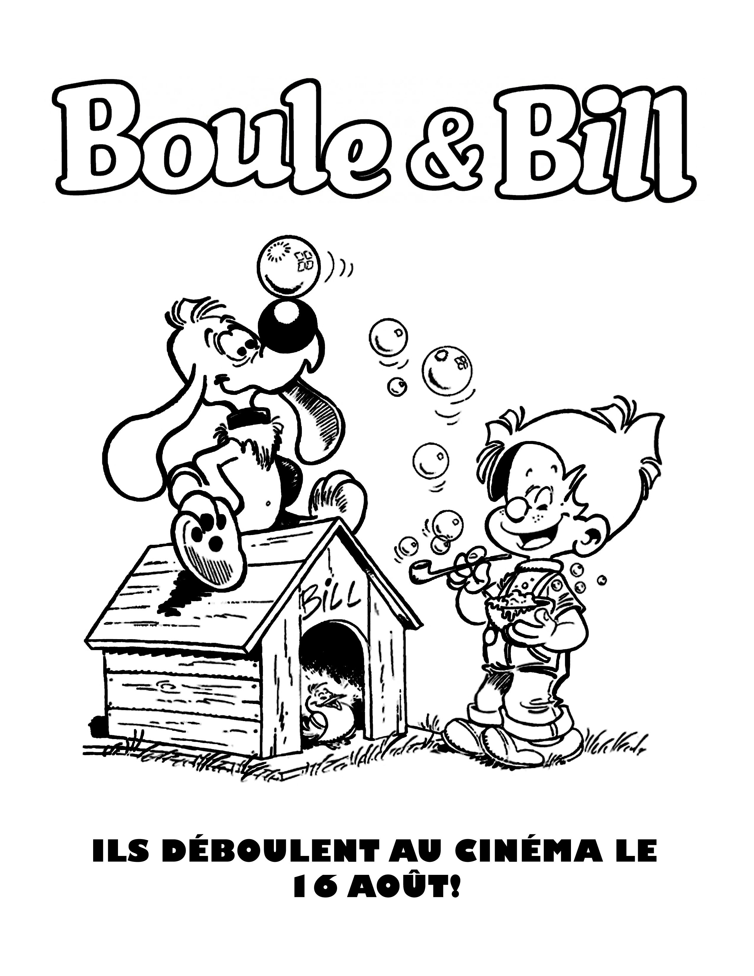 Раскраска: Болл и Билл (мультфильмы) #25400 - Бесплатные раскраски для печати