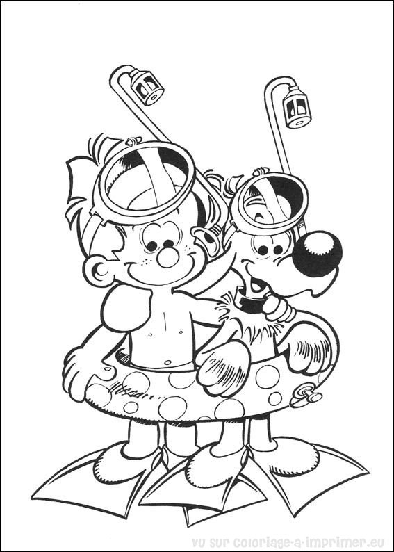 Раскраска: Болл и Билл (мультфильмы) #25442 - Бесплатные раскраски для печати