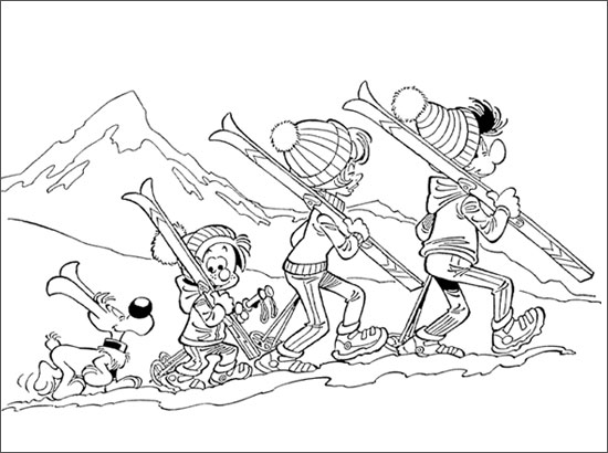 Раскраска: Болл и Билл (мультфильмы) #25458 - Бесплатные раскраски для печати