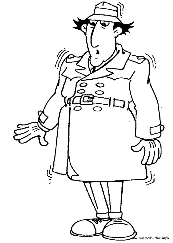 Раскраска: Инспектор Гаджет (мультфильмы) #38880 - Бесплатные раскраски для печати