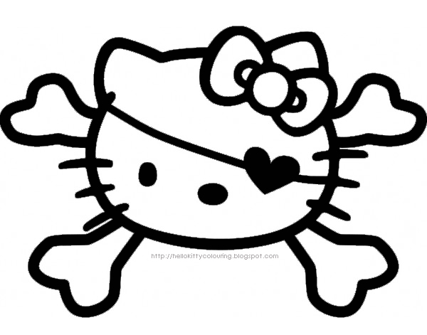 Раскраска: Привет котенок (мультфильмы) #36820 - Бесплатные раскраски для печати