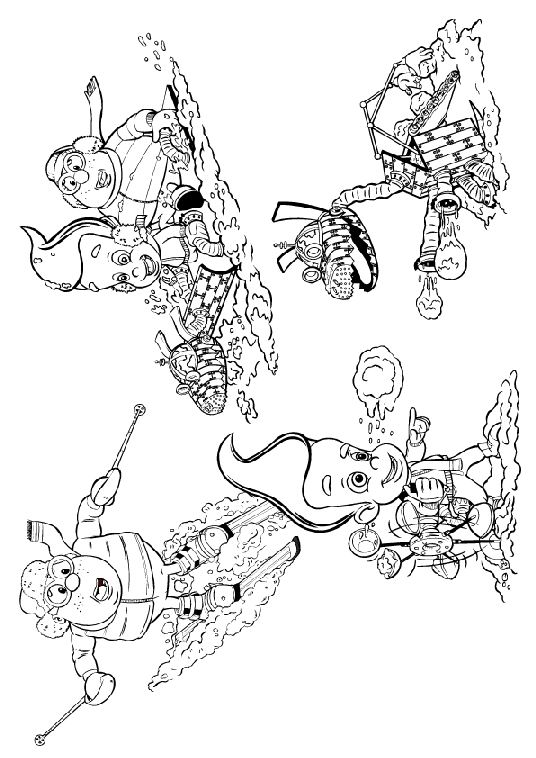 Раскраска: Джимми Нейтрон (мультфильмы) #48902 - Бесплатные раскраски для печати