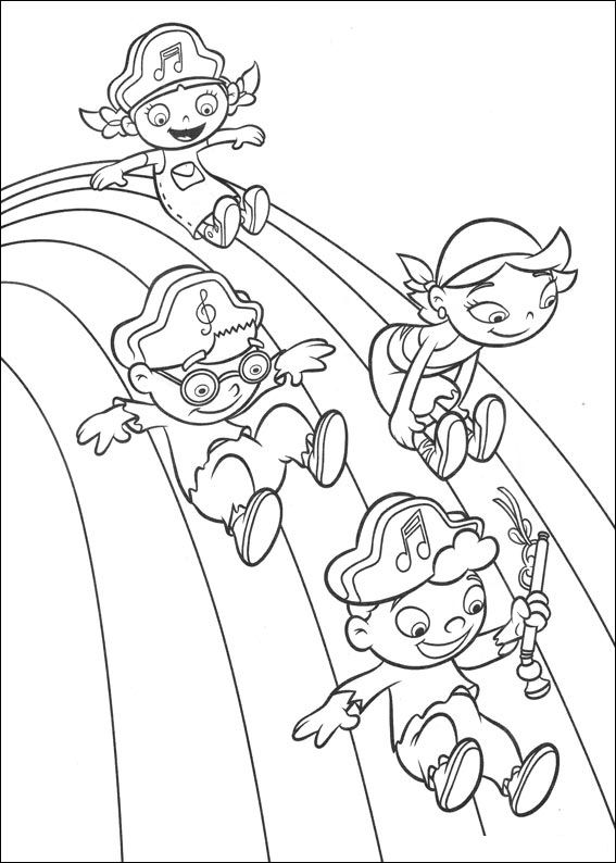 Раскраска: Маленький Эйнштейн (мультфильмы) #45723 - Бесплатные раскраски для печати