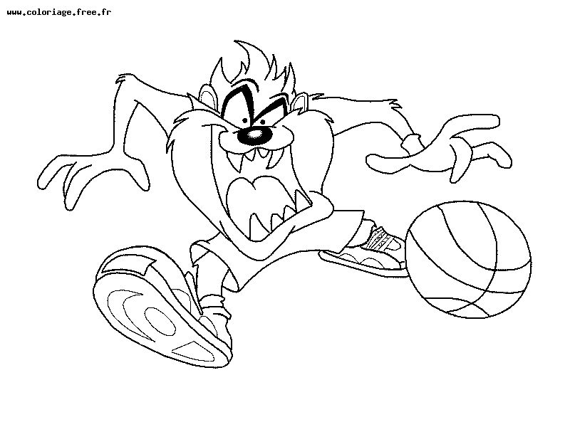 Раскраска: Looney Tunes (мультфильмы) #39200 - Бесплатные раскраски для печати