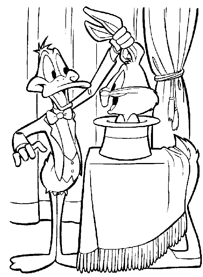 Раскраска: Looney Tunes (мультфильмы) #39223 - Бесплатные раскраски для печати