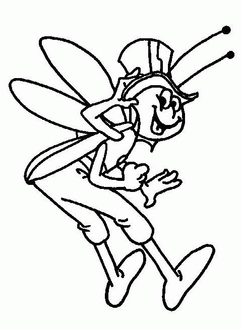 Раскраска: Майя пчела (мультфильмы) #28220 - Бесплатные раскраски для печати