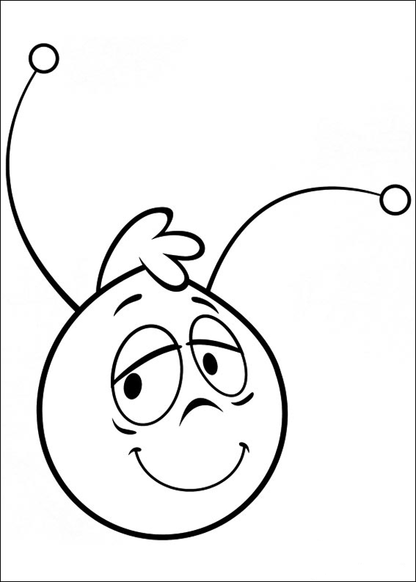 Раскраска: Майя пчела (мультфильмы) #28286 - Бесплатные раскраски для печати