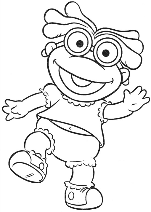 Раскраска: Muppets (мультфильмы) #31877 - Бесплатные раскраски для печати