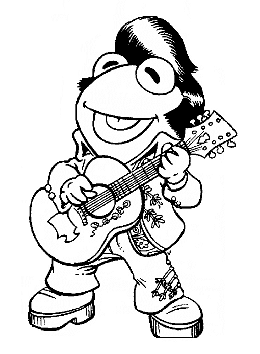 Раскраска: Muppets (мультфильмы) #31905 - Бесплатные раскраски для печати