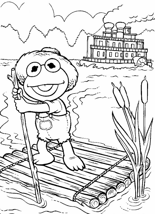 Раскраска: Muppets (мультфильмы) #31913 - Бесплатные раскраски для печати