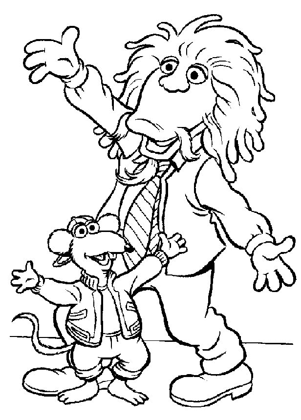 Раскраска: Muppets (мультфильмы) #31928 - Бесплатные раскраски для печати