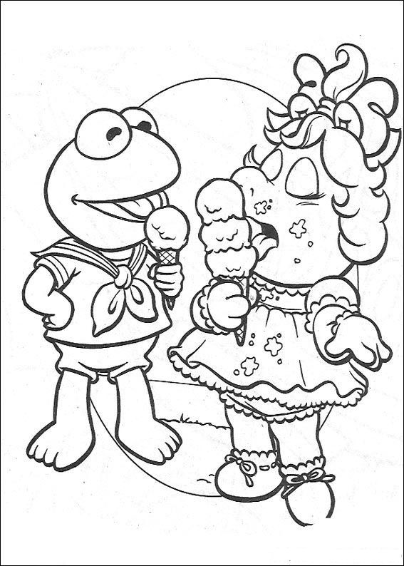 Раскраска: Muppets (мультфильмы) #31984 - Бесплатные раскраски для печати