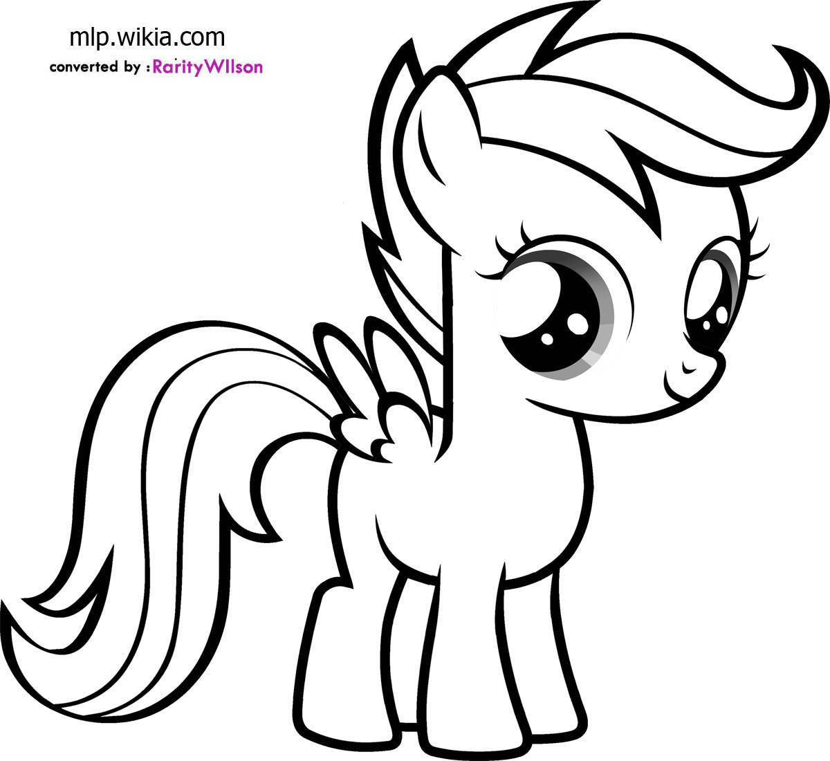 Раскраска: Маленький пони (мультфильмы) #41902 - Бесплатные раскраски для печати