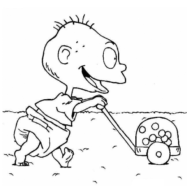 Раскраска: Rugrats (мультфильмы) #52731 - Бесплатные раскраски для печати