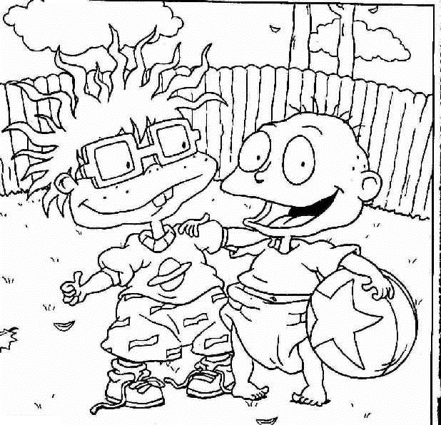 Раскраска: Rugrats (мультфильмы) #52784 - Бесплатные раскраски для печати