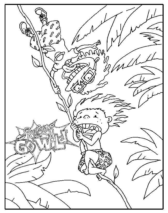 Раскраска: Rugrats (мультфильмы) #52937 - Бесплатные раскраски для печати