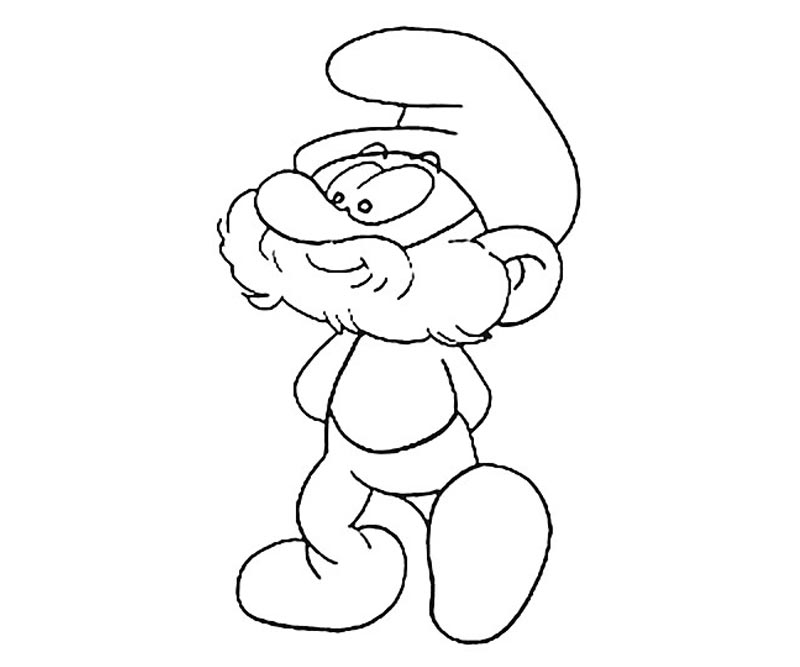 Раскраска: Smurfs (мультфильмы) #34605 - Бесплатные раскраски для печати