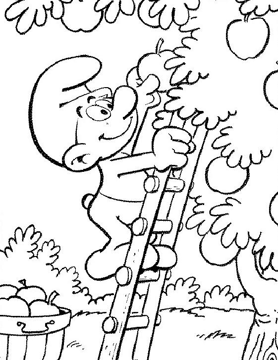 Раскраска: Smurfs (мультфильмы) #34610 - Бесплатные раскраски для печати
