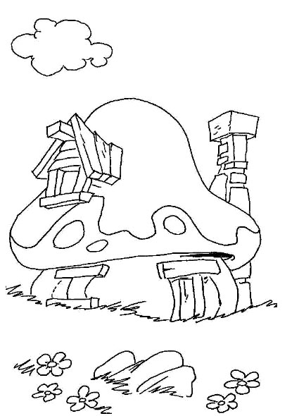 Раскраска: Smurfs (мультфильмы) #34622 - Бесплатные раскраски для печати