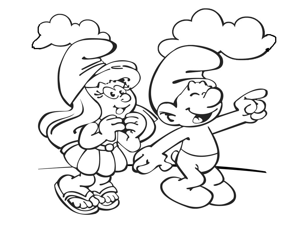 Раскраска: Smurfs (мультфильмы) #34653 - Бесплатные раскраски для печати