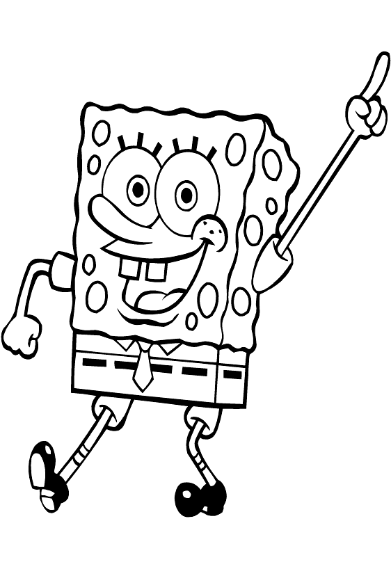 Раскраска: SpongeBob (мультфильмы) #33370 - Бесплатные раскраски для печати