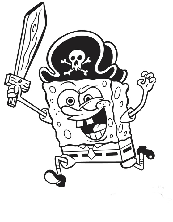 Раскраска: SpongeBob (мультфильмы) #33425 - Бесплатные раскраски для печати