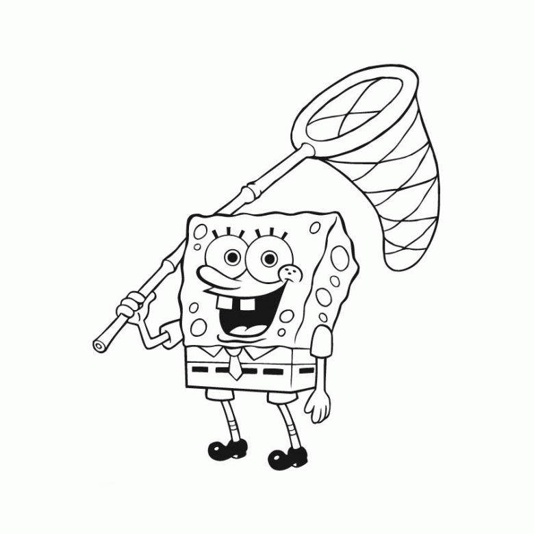 Раскраска: SpongeBob (мультфильмы) #33567 - Бесплатные раскраски для печати