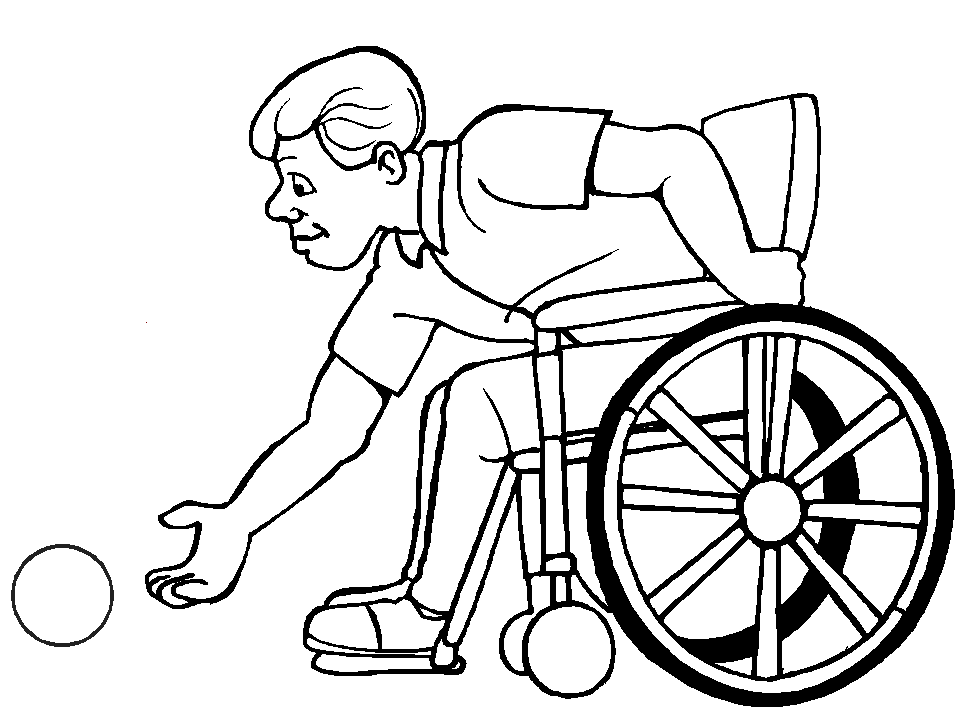 Раскраска: инвалид (Персонажи) #98422 - Бесплатные раскраски для печати