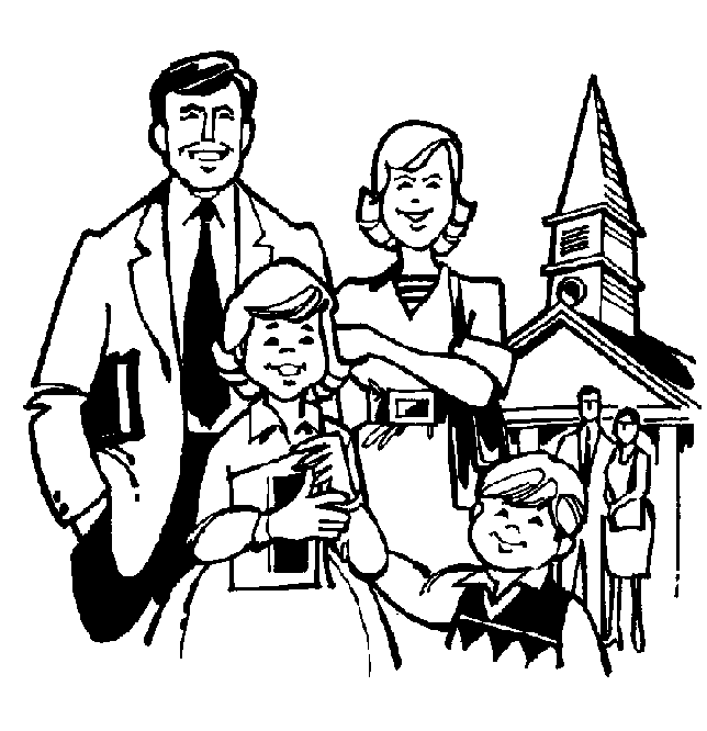 Раскраска: семья (Персонажи) #95163 - Бесплатные раскраски для печати