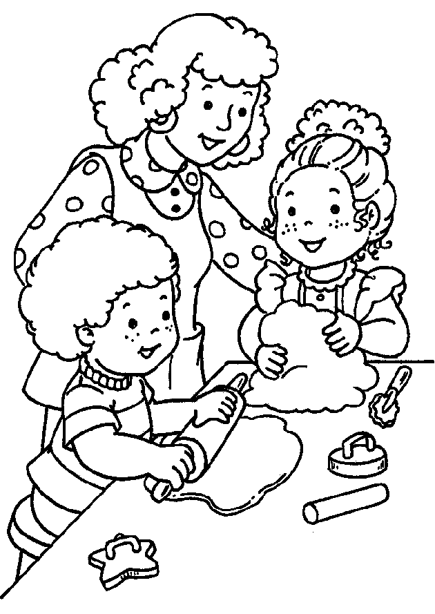 Раскраска: семья (Персонажи) #95207 - Бесплатные раскраски для печати
